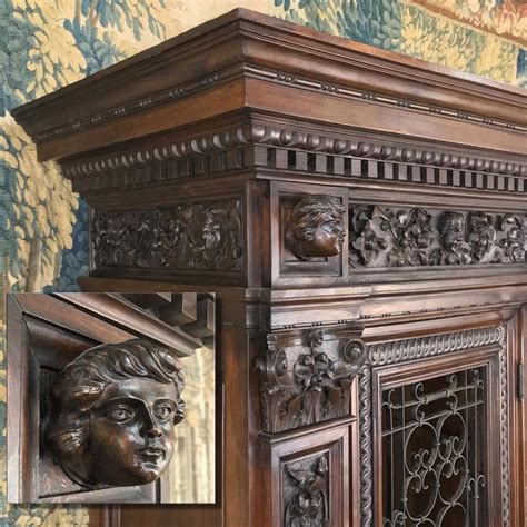 Shop curio display cabinets at chairish, the design lover's marketplace for the best vintage and used furniture, decor and art. Antique Italian Renaissance Walnut Curio Cabinet For Sale ...