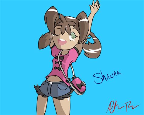 Shauna Pokemon X And Y By LusterManX On DeviantArt