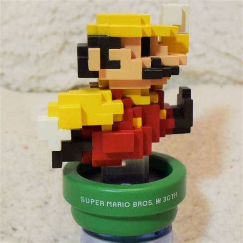 Super Mario Maker Builder Custom 8 Bit Mario Amiibo