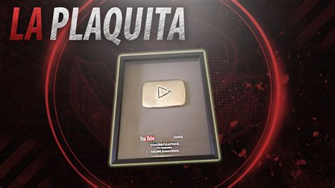La Plaquita Silver Play Button Youtube