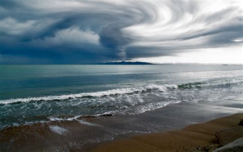 Stormy Beach By Ryanstfu On Deviantart