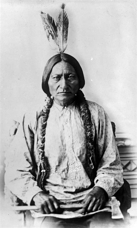 Sitting Bull Dakota Chief By David Frances Barry Native American