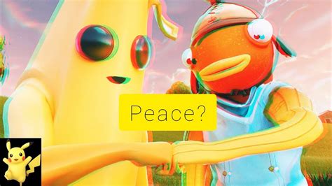 Fishy And Bananas Peace Fortnite Gameplay Youtube