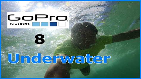 Gopro 8 Underwater Test Youtube