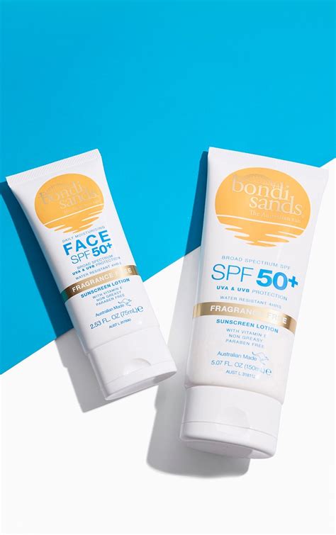 Bondi Sands Sunscreen Face Lotion Spf 50 Prettylittlething Ie