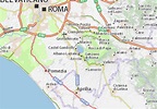 MICHELIN-Landkarte Albano Laziale - Stadtplan Albano Laziale - ViaMichelin