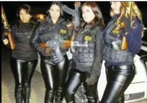 Leaked Photos Purportedly Show Gun Toting Female Assassins For Mexican Drug Cartels