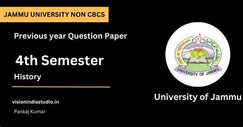 Jammu University Non Cbcs Th Semester History Previous Year Question