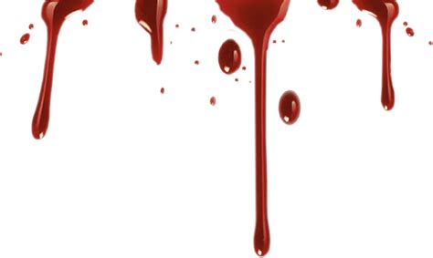 Download Realistic Blood Drip Png Vector Stock