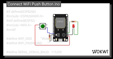 Esp32 Push Button Wokwi Arduino And Esp32 Simulator Vrogue