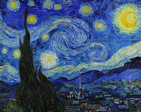 Tallenge The Starry Night By Vincent Van Gogh Expressionist