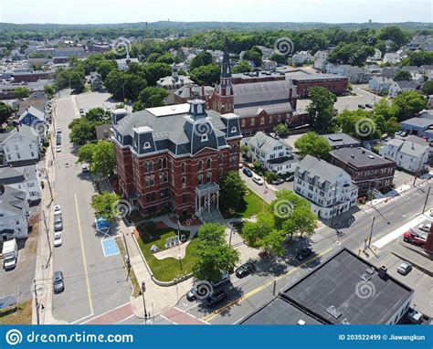 City Hall In Peabody Massachusetts Usa Stock Image Image Of Center