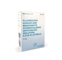 Fluorescein Sodium & Benoxinate (Flurox)