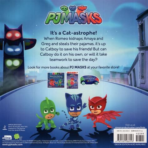 Into The Night To Save The Day Pj Masks 8x8 B