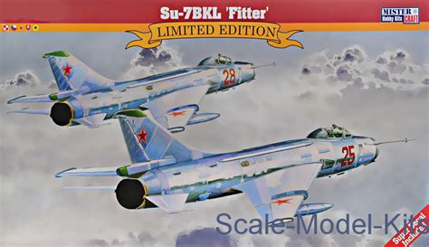 Mister Craft Su 7bkl Fitter Fighter Bomber Plastic Scale Model