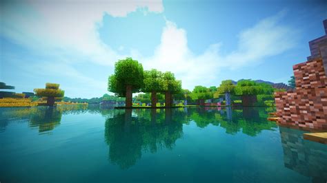 A collection of the top 33 minecraft shaders wallpapers and backgrounds available for download for free. วอลเปเปอร์ : แสงแดด, การสะท้อน, ท้องฟ้า, Minecraft ...