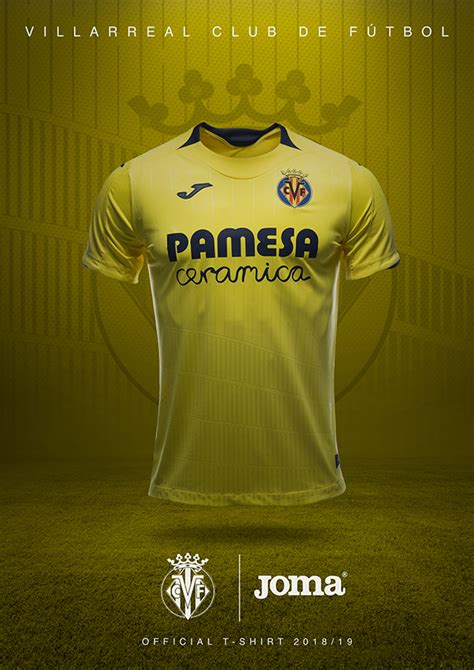 Joma Presenta La Nueva Camiseta Del Villarreal Para La Temporada 2018