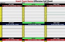 Football Play Call Sheet Template Excel Best Of Coach Vint Four Keys to ...
