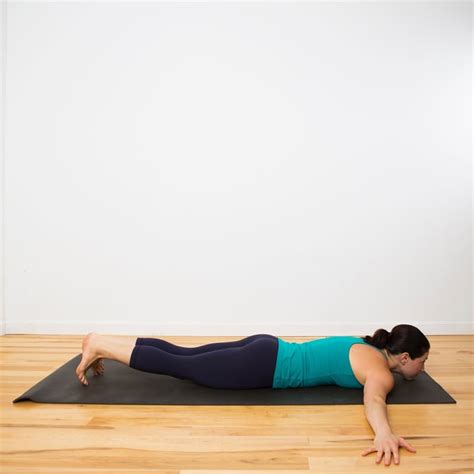 Begin Lying On Your Belly With Your Arms Out Wide Palms Facing Down