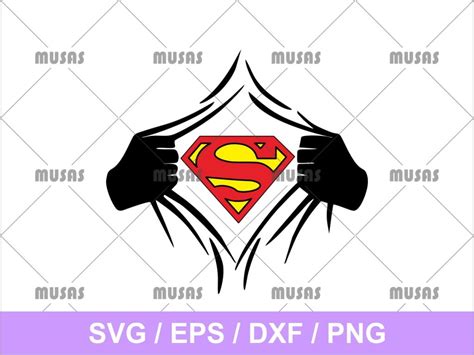 Superhero Superman SVG Vectorency