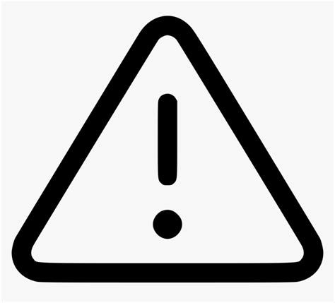Alert Triangle Caution Sign Vector Hd Png Download Kindpng