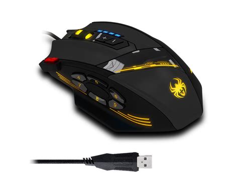Zelotes C 12 Pro Usb Wired Gaming Mouse Ergonomic With Backlight Up