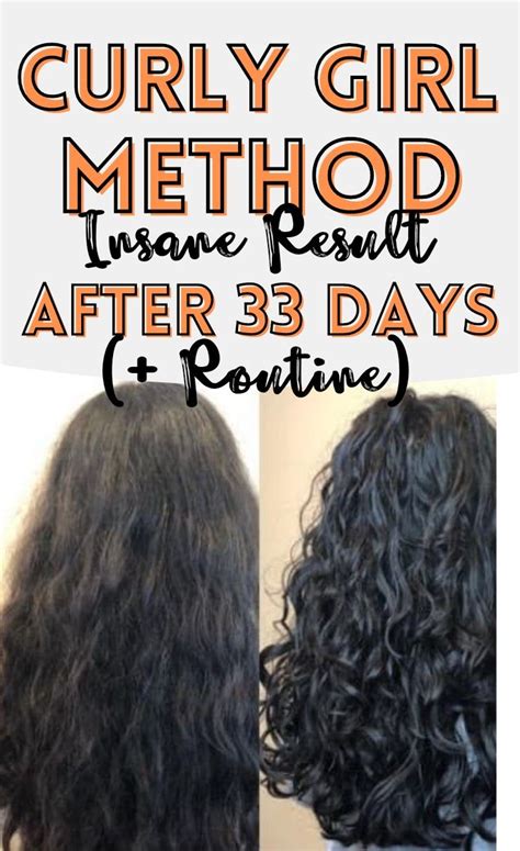 Mind Blowing Curly Girl Method Before And After Results In 2021 Curly Girl Method Curly Girl