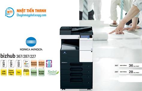 Драйвер для принтера konica minolta bizhub 164. Máy photocopy Konica Minolta Bizhub 367