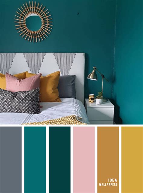 25 Best Color Schemes For Your Bedroom Grey And Pink Mauve Copper