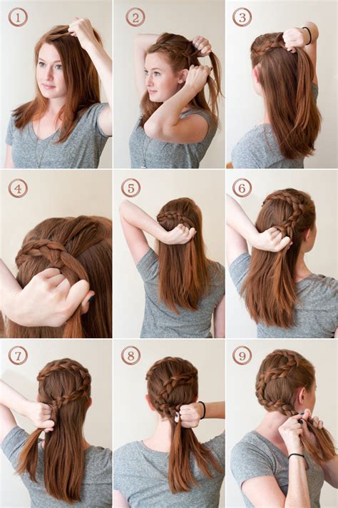 How to double french braid your own short hair. The Circlet French Braid: A How-To Guide for Any Wedding Occasion | California Wedding Day