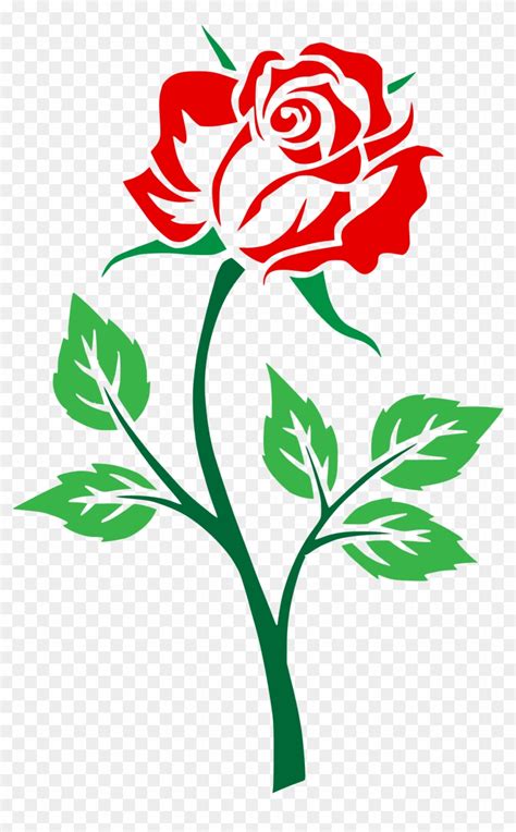Red Rose Svg Rose Clipart Vector Instant Download Lupon Gov Ph
