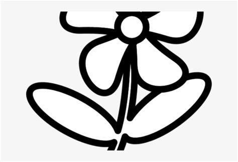 Download High Quality clipart flower outline Transparent PNG Images