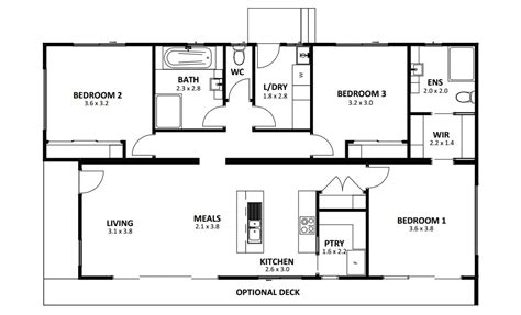 Design Focus Tambo 3 Bedroom Modular Home