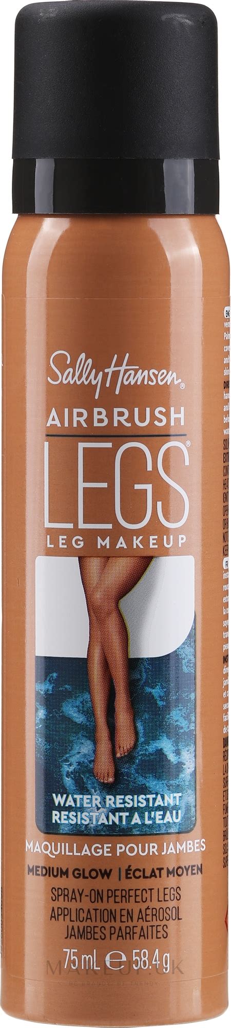 Sally Hansen Airbrush Legs Medium Glow Leg Foundation Spray Makeupuk