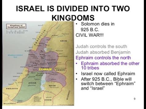 A BRIEF HISTORY OF THE TWO KINGDOMS OF ISRAEL JUDAH YouTube