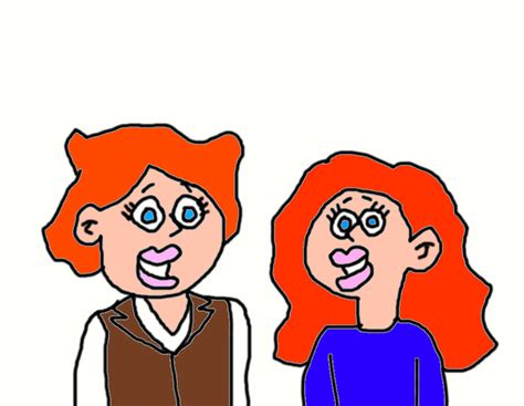 Valerie Frizzle And Fiona Frizzle From The Magic School Bus Rides Again Joanna Cole And Bruce