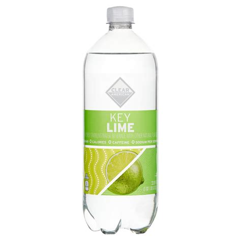 Clear American Sparkling Water Key Lime 338 Fl Oz