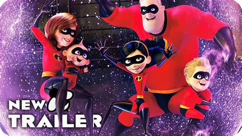 Incredibles 2 Clips And Trailer 2018 Disney Pixar Movie