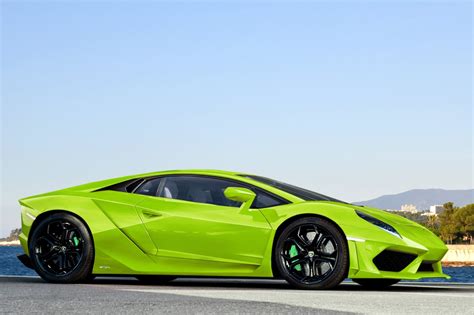 2014 Green Lamborghini Huracan Hd Wallpaper 9to5 Car Wallpapers