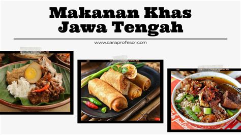 Download Kumpulan 86 Gambar Makanan Tradisional Jawa Tengah