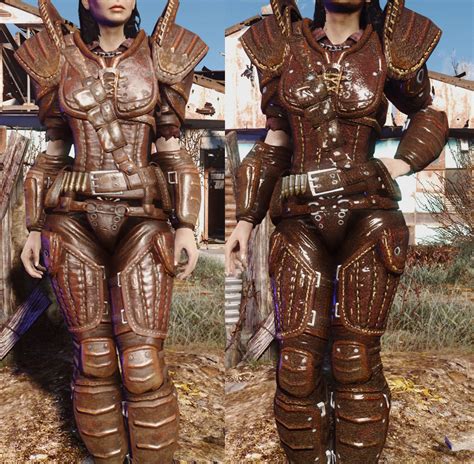 Real Leather Hd Armor And Clothing At Fallout 4 Nexus Mods And