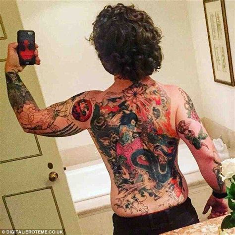 Jack Osbourne Shares Snap Of Giant Samurai Inspired Back Tattoo Jack Osbourne Ozzy Tattoo