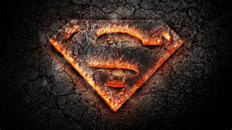Dark Fire Superman Logo Hd Gambar Wallpapers Hd