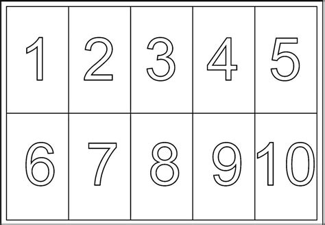 Our free number coloring pages have engaging pictures for each number that children can count and color at the same time. Free Printable 123 Coloring Pages | Numbers preschool