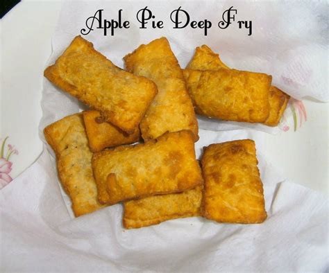 Apple Pie ~ Deep Fry 7 Steps With Pictures Instructables