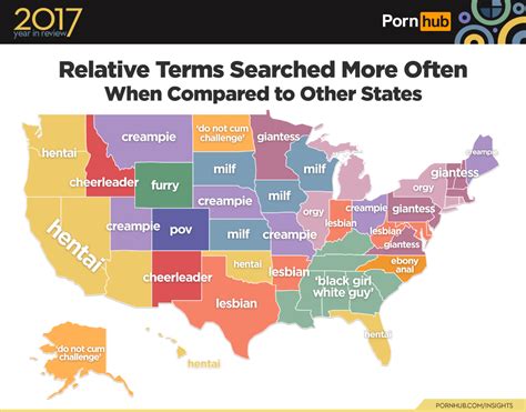 See Your State S Most Popular Search Term On Pornhub Mashable