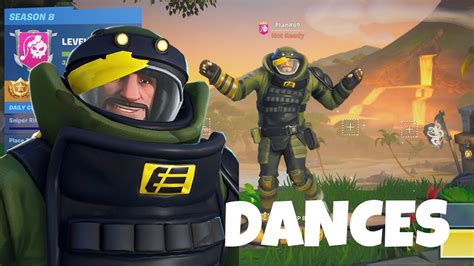 Fortnite Dances With Bombsquad Kyle In Battle Royale Unobtainable