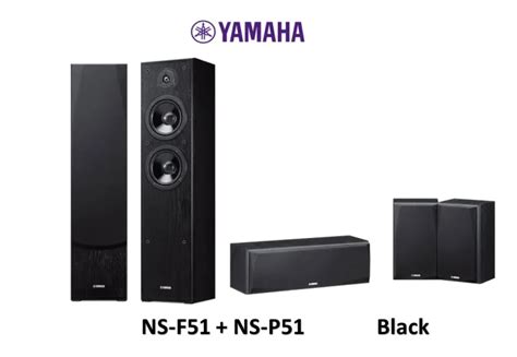 Yamaha Ns F51 Ns P51 Home Theatre Speaker Package Lazada