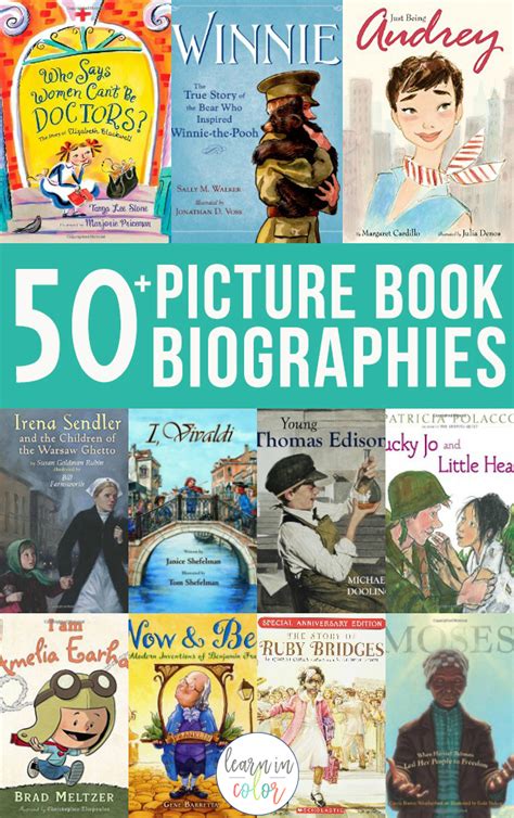 50 Of The Best Picture Book Biographies With Reviews