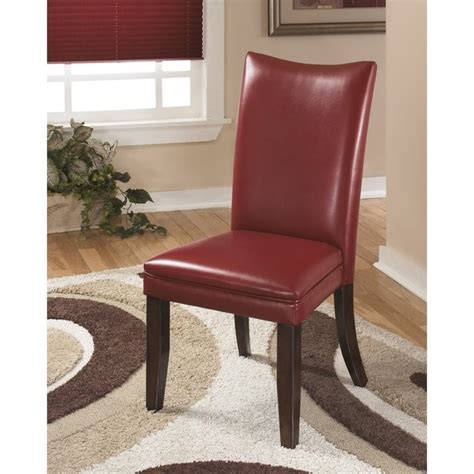 Visit shop factory direct for more dining room furniture including formal and casual. Ashley Furniture Charrell Faux Leather Dining Side Chair ...